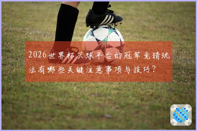 2026世界杯买球平台的冠军竞猜玩法有哪些关键注意事项与技巧？